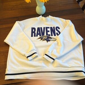 Ravens sweatshirt, turtle neck, XL